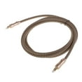 thumbnail image 1 of Conector De Metal Y Cable de sonido óptico Digital Digital Chapado En Oro Universal 6.6 pies, 1 of 7