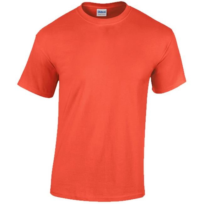 Adult T-Shirt - Orange - 5X Case 