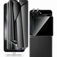 thumbnail image 1 of Chenchen [2 Sets 6 Pack] for Samsung Galaxy Z Flip 5 Privacy Screen Protector, Internal Anti-Spy Film + Outer Privacy Glass Screen Protector + Metal Camera Lens Protector, Anti-Scratch, Anti-Spy, 1 of 1