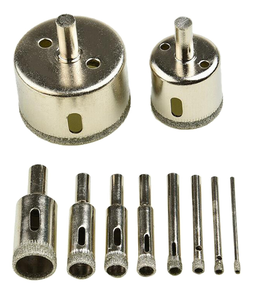 IDili Diamond Chamfer Router Bit - M10 Hole Saw For Tile, Marble, Concrete, Fits Angle Grinders & Drills, Multi-Layer Reamer