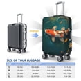 thumbnail image 4 of Balery Koi Pond Lilies Funda de equipaje, fundas para maletas, elástica, lavable, protector de maletas, compatible con maletas de 18 a 32 pulgadas-Medium, 4 of 7
