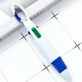 thumbnail image 5 of Pens Retractable Ballpoint Fine, Tyeign Pack of 1Pc 4 in 1 Multi Colored Ink Ballpoint Pens with Keychain for Adults teens office Stocking Stuffers And And 10Ml Bulk Pens Retractable Pens Retractable, 5 of 9