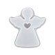 thumbnail image 1 of Molde de silicona con forma de casa de conejo de Pascua, forma de ángel, para resina, velas y yeso, manualidades, jabón flexible y reutilizable, molde de arcilla polimérica, decoración del hogar., 1 of 8