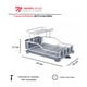 thumbnail image 4 of Escurridor de Aluminio de 2 Niveles para Cocina | Organizador de Platos, Vasos, Copas y Utensilios | Resistente y Duradero | Fácil de Limpiar y Moderno, 4 of 7