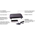 thumbnail image 4 of Sunbeam Non-Stick Electric Griddle, 14" x 18", 4 of 4