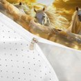 thumbnail image 4 of Erosebridal Galloping Horses Queen Duvet Cover Set, Farmhouse Animal Bedding, Reversible 3pcs 1 Duvet Cover and 2 Pillowcases (No Comforter), 4 of 6