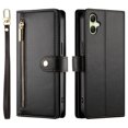 thumbnail image 2 of Funda de cartera GANGXUN para Samsmung Galaxy A06 - Diseño de cuero premium, 9 ranuras para tarjetas, 2 of 6