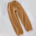 thumbnail image 6 of Sngxgn Womens Casual Wide Leg Yoga High Waist Capri Pants Loose Soft Pockets Sweatpants(A,L), 6 of 8