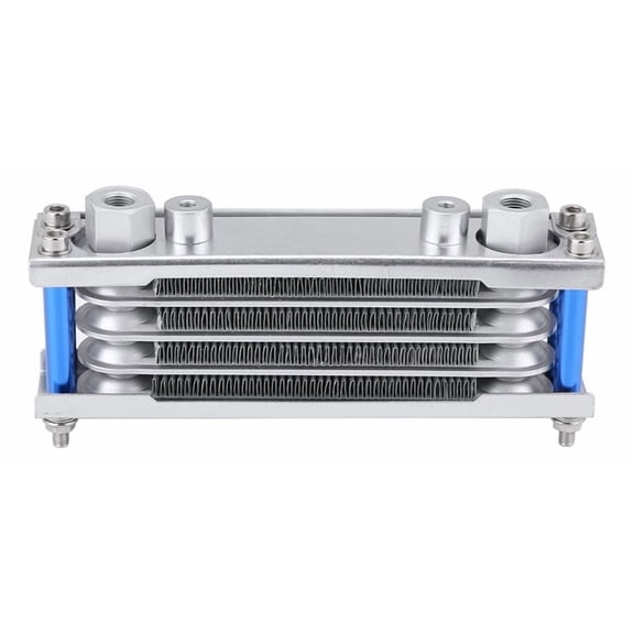 Applicable to Universal Motorcycle Engine Oil Cooler Radiator