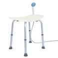 thumbnail image 1 of UBesGoo Banc de Douche Tabouret de Baignoire Siège pour Personnes Âgées Blanc, 1 of 8