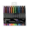 thumbnail image 2 of Thorntons Art Supply DFP12M Disposable Medium Fountain Pens, Assorted - 12 per Pack, 2 of 3
