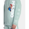 thumbnail image 4 of Mario Men's and Big Men's Graphic Print Fleece Hoodie, Sizes XS-5XL, 4 of 4