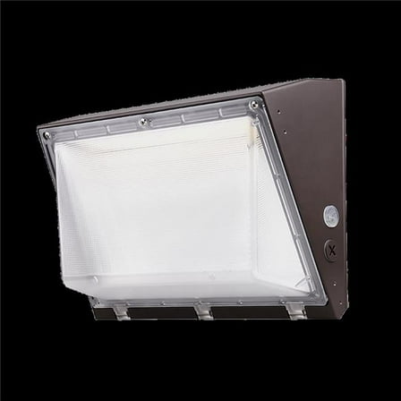 Medinah Power 102-12400016-2 4000K 80W 120-277V LED Security Light - Bronze