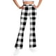 thumbnail image 2 of Pantalones largos con estampado para niñas, forrados de vellón para mayor calidez, pantalones largos casuales, leggings ligeramente acampanados, traje para niñas de 5 a 16 años., 2 of 6