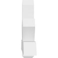thumbnail image 3 of 60"W x 27 1/2"H x 6"D x 6"F, 11/12 Pitch, Kennewick Architectural Grade PVC Gable Bracket, 3 of 8