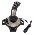 thumbnail image 1 of Flight Simulator Control, Ergonomic Grip PC Flight Joystick Vibration Function  for PC for Laptop, 1 of 7