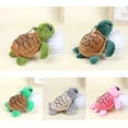 thumbnail image 3 of Tortoise Plush Toy Cartoon Turtle Marine Animal Pendant Soft Stuffed Doll Keychain Backpack Car Bag Key Ring Decor Kid Gift, 3 of 10
