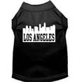 thumbnail image 4 of Dog Supplies Los Angeles Skyline Screen Print Shirt Aqua Sm (10), 4 of 10