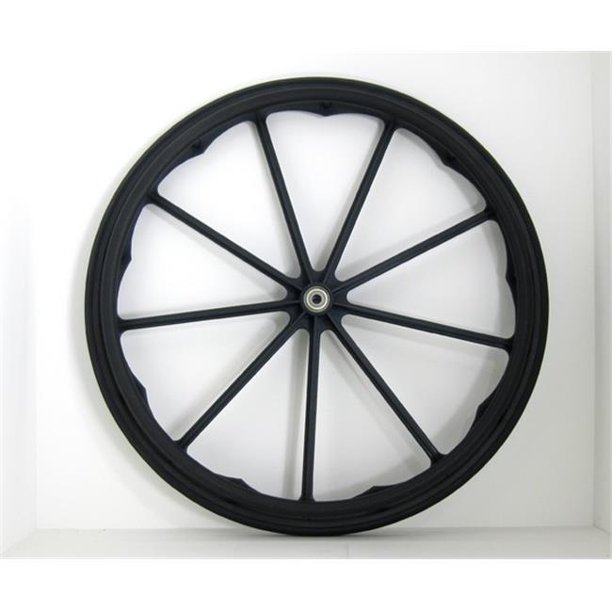 New Solutions RW181P 24 x 1 in. Invacare by Drive 9 Spoke Mag Wheels