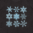 thumbnail image 4 of Inktastic Winter Snowflakes Women's Plus Size T-Shirt, 4 of 5
