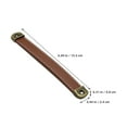 thumbnail image 2 of SKISUNO 6Ud De Cajón De Cuero Para Armarios Y Comodas Resistentes Y Flexibles, 2 of 8