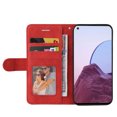thumbnail image 5 of Étui Compatible OnePlus Nord N20 5G, Étui Portefeuille en Cuir avec Support, Fermeture Magnétique, Rabat Folio pour Téléphone - Rouge, 5 of 5