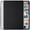 04. Black, variant on iPad Mini 7.9 Inch 5 Gen [ Mini 5th Generation 2019 ] A2133 A2124 A2126 MUXH2LL/A MUXF2LL/A MUXG2LL/A Trifold Printed Slim Adjustable Stand Feature Case with TPU Heat Dissipation Back - Damask