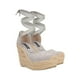thumbnail image 1 of Alpargata De Plataforma Con Yute Natural Micro Suede Durazno Gris Para Mujer Platonia OFELIA-03-GRIS, 1 of 6