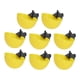 thumbnail image 4 of Bebedero de pollo Alimentador de agua de pollo de plástico de riego profesional de 8 piezas Tazón para beber de aves de corral portátil y liviano tazas de agua de pollo para ANGGREK  Otros, 4 of 8