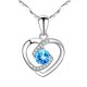 thumbnail image 2 of StatementNecklaces Fashionable and new peach heart-shaped pendant necklace--BU-Model code 27670 BU, 2 of 3