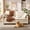 Beige, variant on Corduroy Loveseat for Small Spaces – 2-Seater Deep Seat Sofa, Removable Washable Covers, Cloud Soft Couch for Apartments, Dark Gray