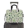 thumbnail image 2 of FORMRS 16" Laptop Bag Carrying Sleeve Case with Handle Travel Shoulder Briefcase, Green Triangles Pattern, 2 of 8