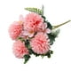 thumbnail image 2 of Flores artificiales de plástico multicolor - Ramo de crisantemo de 30 cm para decoración del hogar, impermeable y resistente al desvanecimiento, 2 of 6
