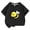 195Black661, variant on Summer T-Shirt O-Neck Bee Print Children Short Sleeved T Shirt Leisure Toddler Blouses Tops