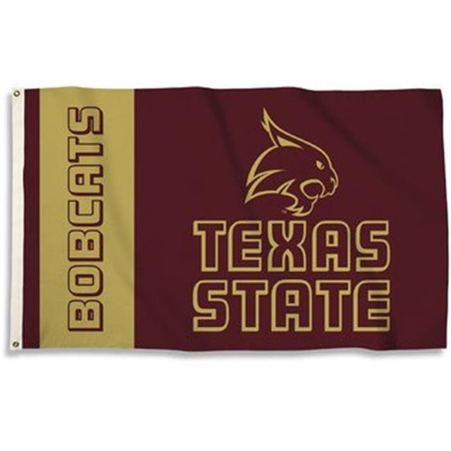 Bsi Products Texas State Bobcats - 3 x 5 ft. Flag With Grommets