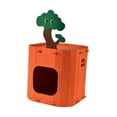 thumbnail image 2 of Cat House Cat Condo Hogar Hideaway Gatito Gatto resistente a Scratch Hut Hut Cat 33CMX33CMX26CM, 2 of 8
