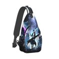 thumbnail image 2 of Anime Solo Leveling Lightweight Cross Chest Bag Diagonally Sling Bag Crossbody Backpack Shoulder Bag Sports Outdoor, 2 of 9