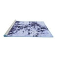 thumbnail image 2 of Ahgly Company Machine Washable Indoor Rectangle Abstract Blue Modern Area Rugs, 7' x 10', 2 of 4