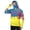 Yellow, variant on LTTVQM Light Thin Summer Outdoor Sun Pullover for Men Hooded Built-in Neck Mask Loose Cut Saltwater Fishing Hiking Shirt Blue S