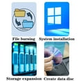 thumbnail image 4 of 6-in-1 External DVD Player USB3.0/Type-C Portable CD Recorder DVD RW, 4 of 5