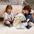 thumbnail image 4 of Bunny Stuffed Animal Doll – 17.72 Inch Rabbit Plush Animal Doll for All Ages, 4 of 11