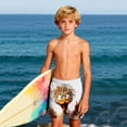 thumbnail image 6 of Boys Girls Summer Swim Trunks with Cute Print - Breathable Soft Fabric Shorts for Pool Beach Play, 6 of 9