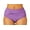 Purple, variant on Women's Fashionable Twist Front High Waist Stretch Swim Bottom (Purple, XXL)