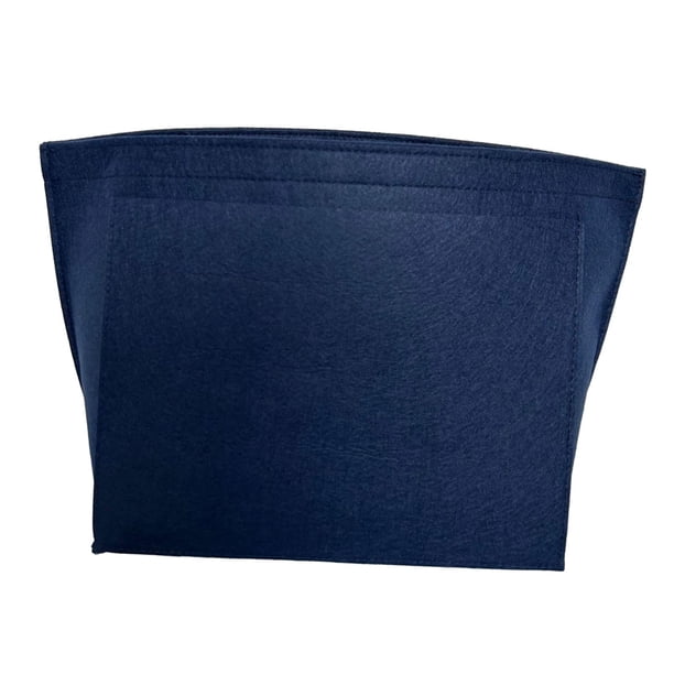 Organizador de monedero Yuyangstore Insertar contenedor Organizador Bolsa Forro para equipaje de lona Azul 28x25x17cm