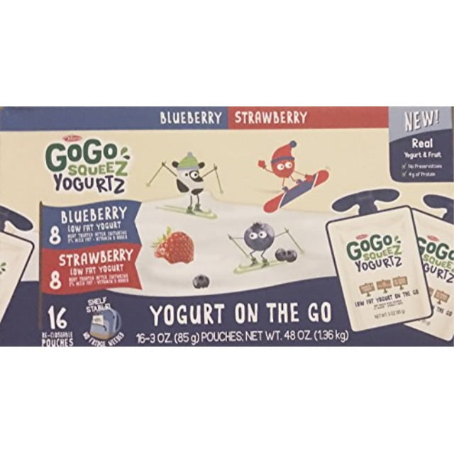 GoGo Squeez Yogurtz Yogurt On The Go Variety Pack