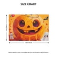 thumbnail image 2 of Placemats Set of 4 / 6, Halloween Cute Cartoon Pumpkin Placemats for Dining Table Indoor/Outdoors Heat Resistant Washable Placemats 18" x 12", 2 of 8