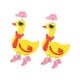 thumbnail image 3 of Pendientes colgantes de animales, pendientes colgantes, joyería colorida de animales, tacones altos de pollo, pendientes extraños divertidos, lindos Amarillo Yinane Pendientes colgantes, 3 of 8