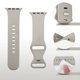 thumbnail image 4 of Tighesen Bandas Deportivas Compatibles Con Apple Watch Band Ultra 2/Ultra Se Series 9/8/7/6/5/4/3/2/1 38 Mm 40 Mm 41 Mm 42 Mm 44 Mm 45 Mm 49 Mm S/M M/L Para Mujeres/Hombres Correa De Silicona Para Iwa, 4 of 5