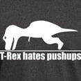thumbnail image 3 of CafePress - Poor T Rex Dark T Shirt - Men's Classic Graphic Cotton T-Shirt, 3 of 4