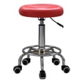 thumbnail image 1 of Taburete de Salón con de Gas para Peluquería, , Silla de Peluquería, Taburete - Rojo Macarena  equipo de peluqueria de salon, 1 of 7